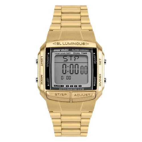 Relogio Feminino Mormaii Vintage Dourado-MO04001A7D-